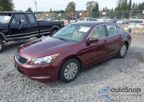 2009 Honda Accord 2.4 Lx z USA, uszkodzony, nr VIN JHMCP26359C017182